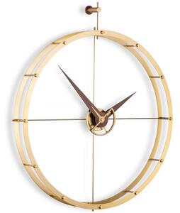 Designové nástěnné hodiny Nomon Doble Gold 80cm