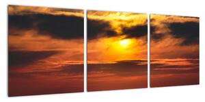 Západ slunce - obraz (90x30cm)