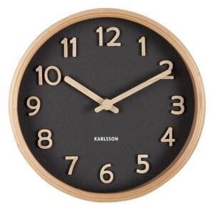 Designové nástěnné/stolní hodiny KA5875BK Karlsson 18cm