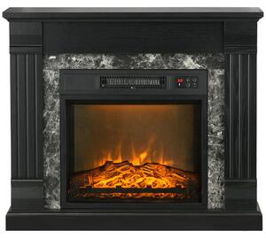 Elektrické topení do krbu – Elektrický krb – Atmosférický krb – Krb s plameny – Krbová kamna – Výkon 1800 W