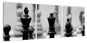 Šachovnice - obraz (90x30cm)