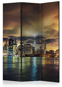 Paraván New York za soumraku Velikost (šířka x výška): 225x172 cm