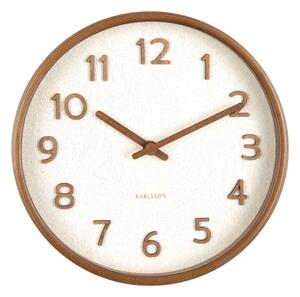 Designové nástěnné hodiny 5873WH Karlsson 22cm