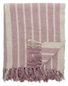 Deka Ruby 150 x 130 cm růžovo-bílý