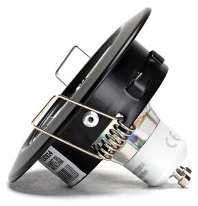 Aigostar - SADA 3x LED Podhledové svítidlo 1xGU10/4,5W/230V 4000K černá