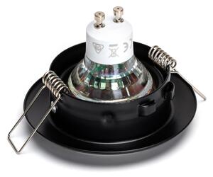 Aigostar - SADA 3x LED Podhledové svítidlo 1xGU10/4,5W/230V 4000K černá