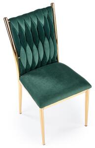 Jídelní židle PAULINA tmavě zelená