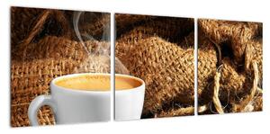 Obraz - káva (90x30cm)