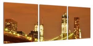 Brooklyn Bridge -- obraz (90x30cm)