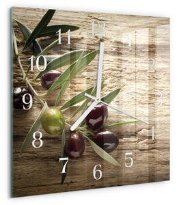 Skleněné hodiny Olivy zskb-30x30-00083495