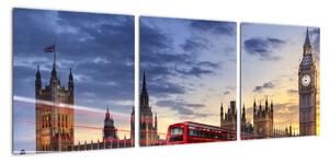 Londýn - moderní obraz (90x30cm)