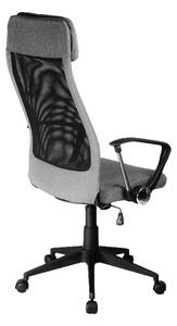 Kancelářská židle CANCEL KOMFORT PLUS, šedá/černá, ADK202010