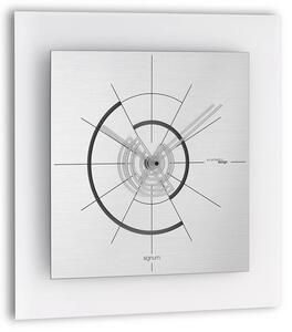 Designové nástěnné hodiny I558M chrome IncantesimoDesign 40cm