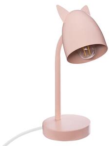 Dětská stolní lampa KITTY EARS růžová