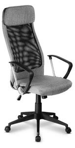 Kancelářská židle ADK KOMFORT PLUS, šedá/černá, ADK202010