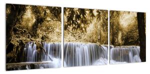 Vodopády - obraz (90x30cm)