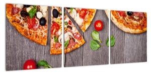 Pizza - obraz (90x30cm)