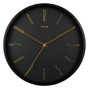 Designové nástěnné hodiny 5898BK Karlsson 35cm