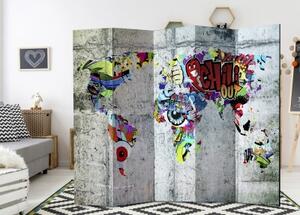 Paraván - Graffiti World [Room Dividers]