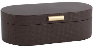 Richmond Hnědý úložný box Nova 30 x 15 cm
