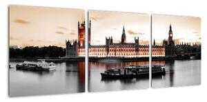 Panorama Londýna - obraz (90x30cm)