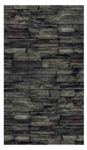 Murando DeLuxe Tapeta černá stěna Klasické tapety: 50x1000 cm - vliesové