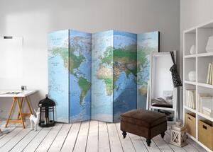 Paraván - World Map [Room Dividers]