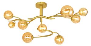 Brilagi - LED Přisazený lustr MISTEL 9xG9/3W/230V zlatá