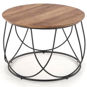 Přístavný/konfereční stolek HADES ořech/černá