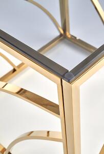 Přístavný stolek ARTEMIS zlatá