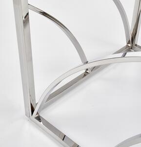 Přístavný stolek ARTEMIS stříbrná
