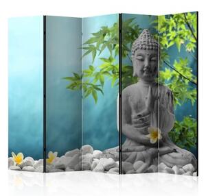 Paraván - Meditating Buddha II [Room Dividers]