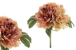 Hortenzie růžová umělá kytice 28cm