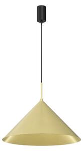 Závěsné svítidlo Capital, 1x zlaté kovové stínítko, (fi 46cm), b