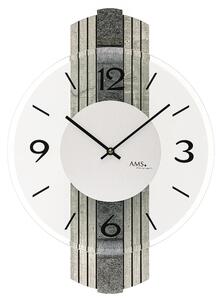 Designové nástěnné hodiny 9675 AMS 38cm