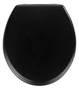 WENKO 20077100-WC sedátko PRIMA 37x41 cm černá/stříbrná