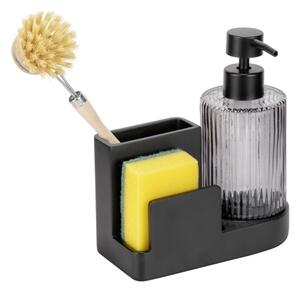 WENKO 54654100 - Organizér PINA 16x17 cm černá