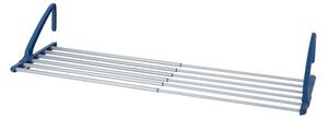 WENKO 63005800 - Sušák prádla 37,5x21 cm nerez/stříbrná/modrá
