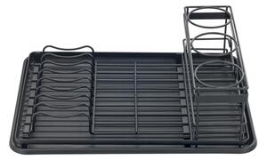 WENKO 54798100 - Odkapávač nádobí AMY 42,5x31,5 cm černá