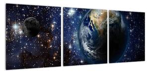 Obraz vesmíru (90x30cm)