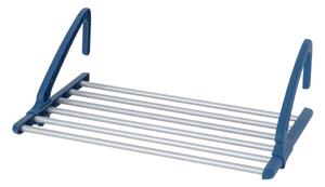 WENKO 63005800 - Sušák prádla 37,5x21 cm nerez/stříbrná/modrá