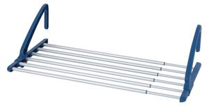 WENKO 63005800 - Sušák prádla 37,5x21 cm nerez/stříbrná/modrá