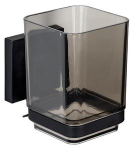 WENKO 71443800 - Kelímek VACUUM-LOC QUADRO ED 7,5x10 cm černá