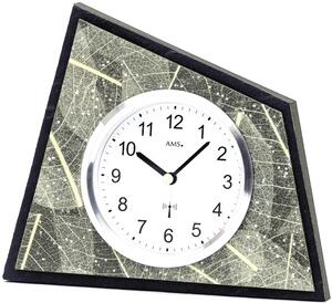 Stolní designové hodiny 5177 AMS řízené rádiovým signálem 19cm