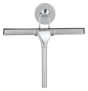 WENKO 20877100-Stěrka VACUUM-LOC RUND STAH 24,5x25 cm nerez/lesk. chrom/stříbrná