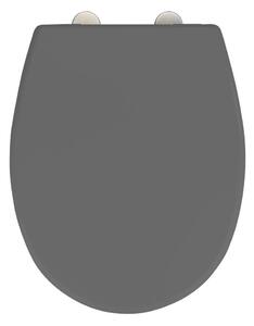 WENKO 24572100-WC sedátko VORNO NEO 46x37 cm šedá/stříbrná