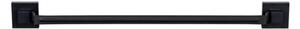 WENKO 71445800 - Ručníková tyč VACUUM-LOC QUADRO ED 60,5x6 cm černá
