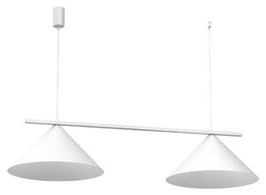 Závěsné svítidlo Capital, 2x bílé kovové stínítko, (fi 46cm), w