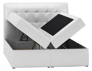 Čalouněná postel boxspring AVANTI + topper, 120x200, jasmine 60