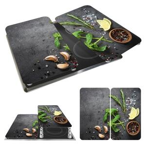 WENKO 53907100 - Kryt varné desky 30x52 cm pestrobarevná/šedá/čirá